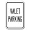 Signmission Valet Parking 12inx18in Heavy Gauge Alum Signs, 18" L, 12" H, A-1218 Valet Parking Signs - Valet Pk A-1218 Valet Parking Signs - Valet Pk - alternate 1